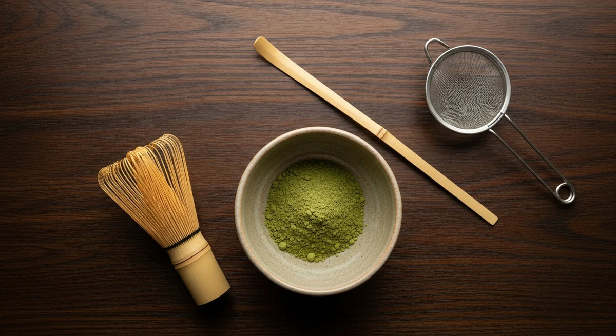 抹茶の道具 — 茶筅・茶碗・茶杓の選び方と使い方