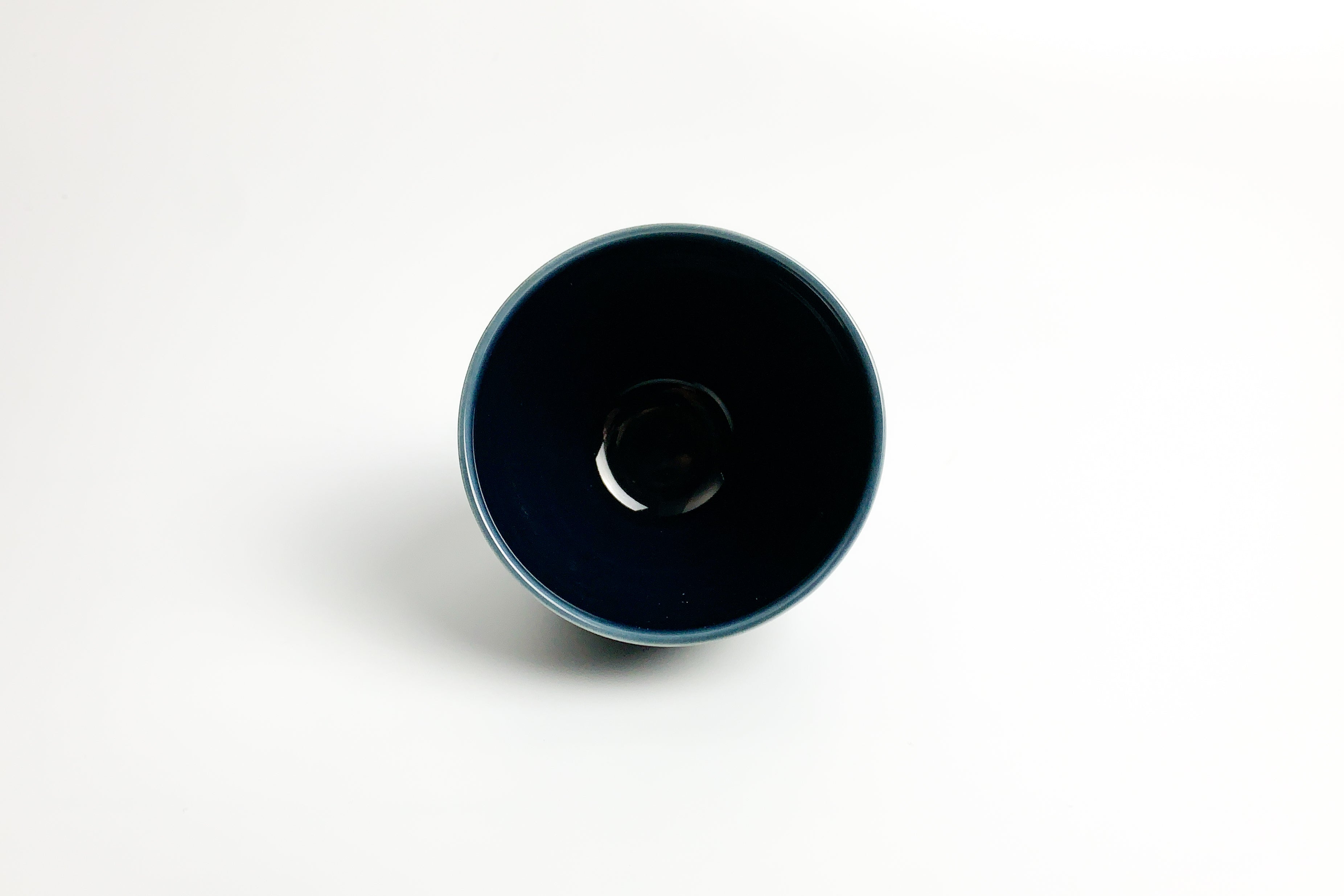 cosaji - Yunomi/Tea Cup (Deep Blue Porcelain) - FAR EAST TEA COMPANY