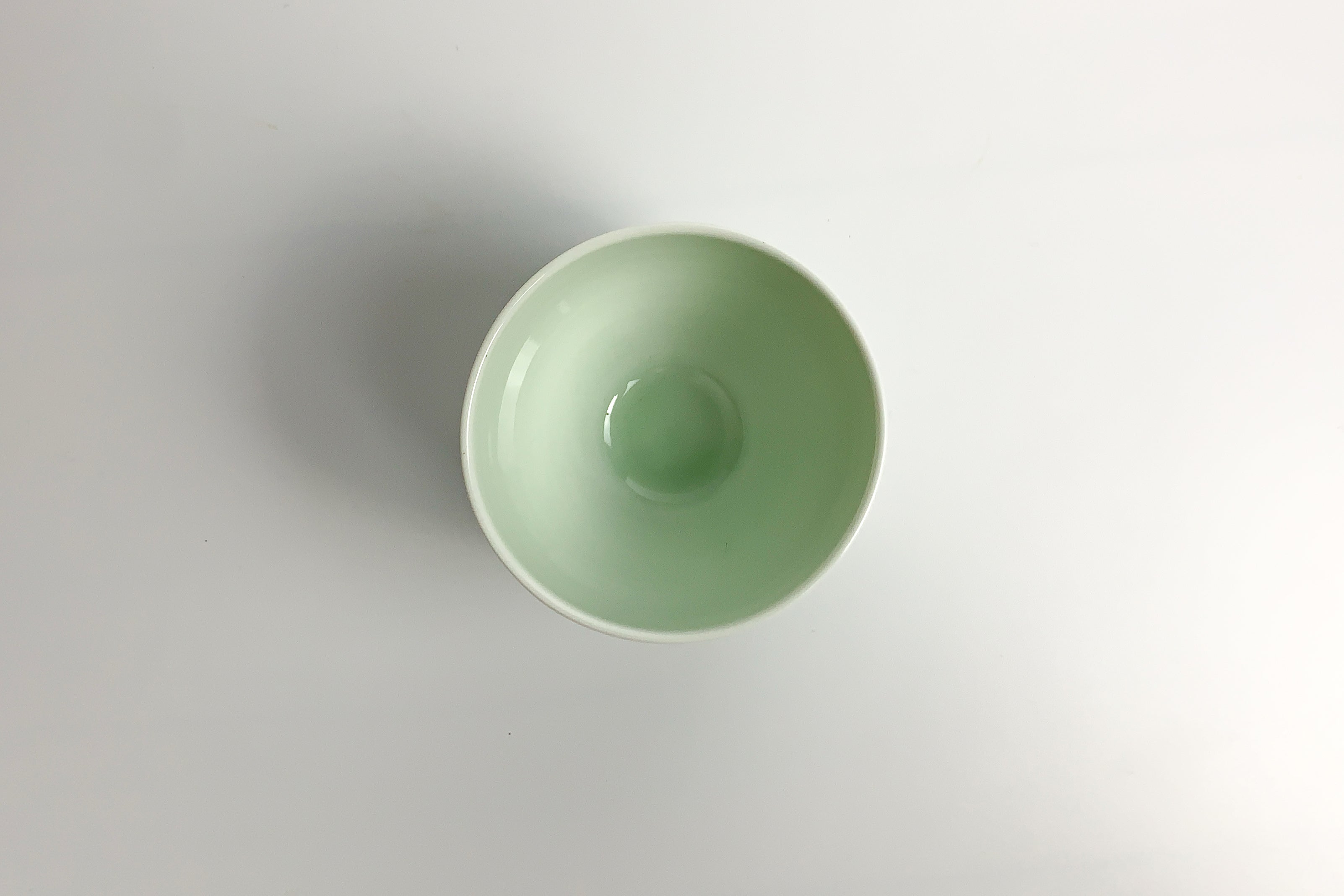 cosaji - Yunomi/Tea Cup (Light Green Porcelain) - FAR EAST TEA COMPANY
