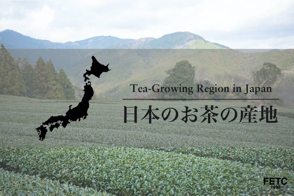 日本のお茶の産地(Tea Growing Regions in Japan)