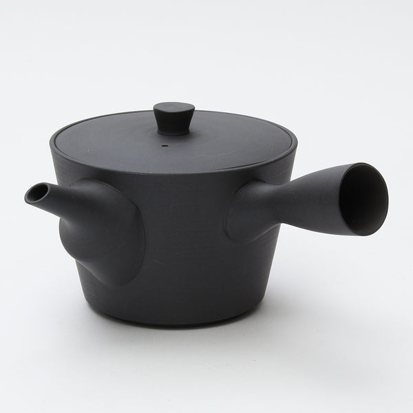 kt006 Sencha690 急須 (黒練)-南景製陶園 – FAR EAST TEA COMPANY